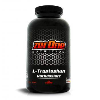 Tryptophan 670mg pro Kapsel | 120 Kapseln Tryptophan Eisen Niacin | Hochwertige Qualität Kapselgröße 00